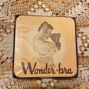 Wonder-Bra retro coasters
